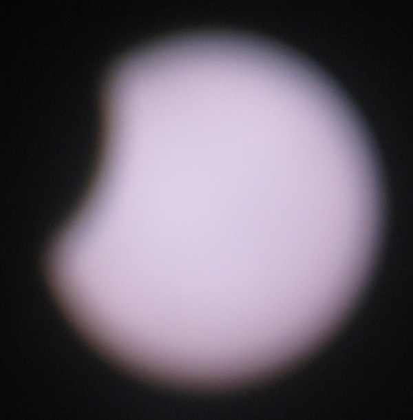 Photo 2 de l'éclipse