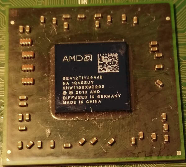 Photo du processeur AMD GX-412TC